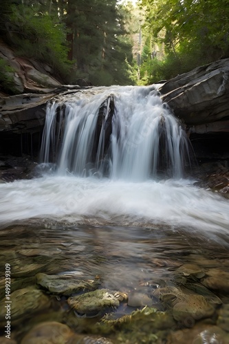 waterfall in the forest