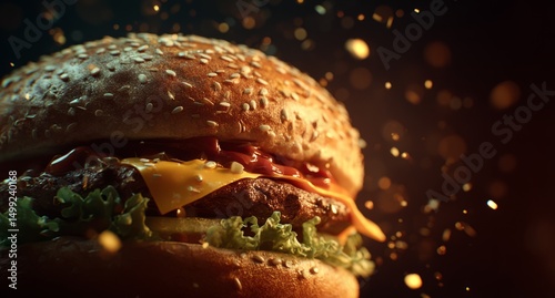 Close-up of a delicious che...