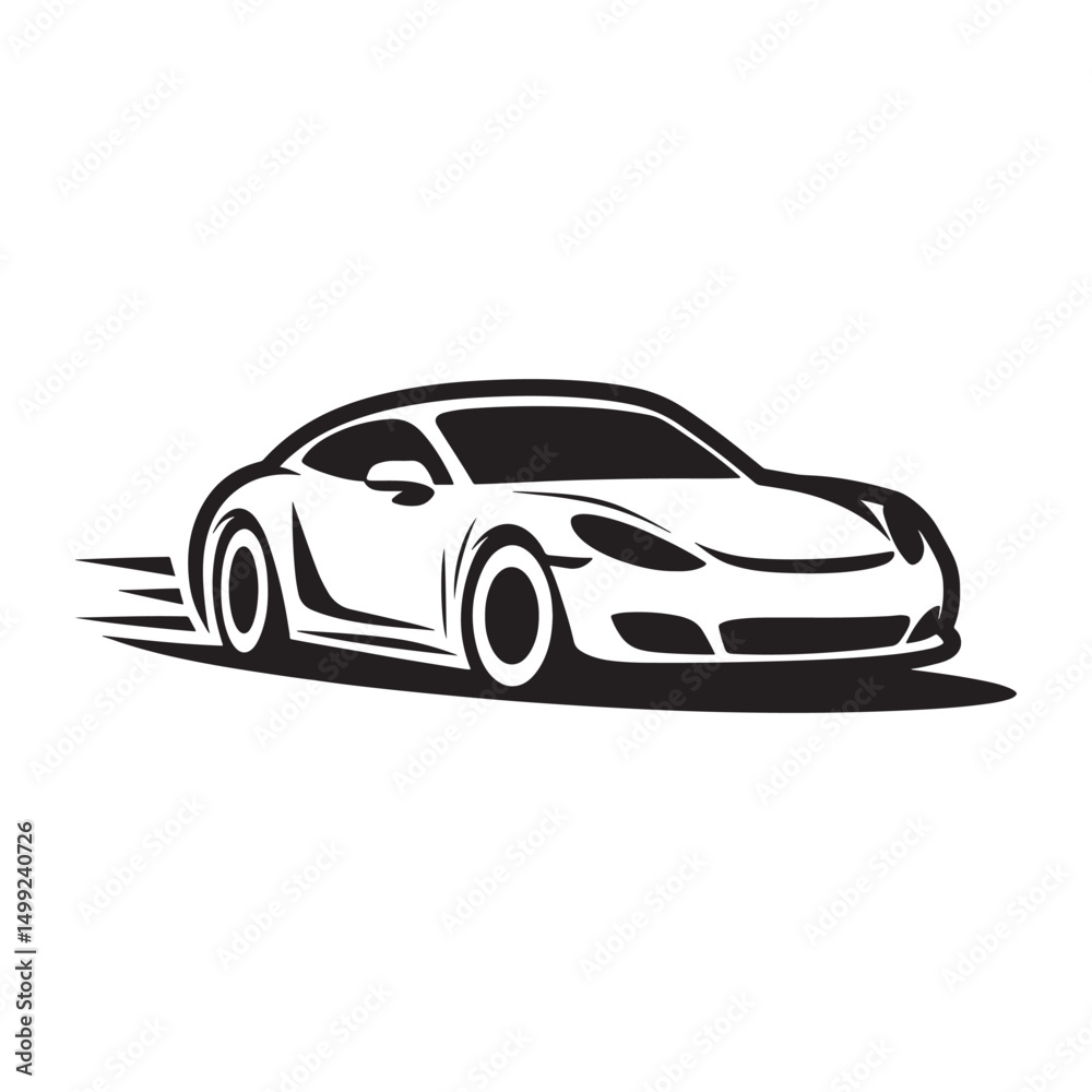 Naklejka premium Car Logo Design Vector