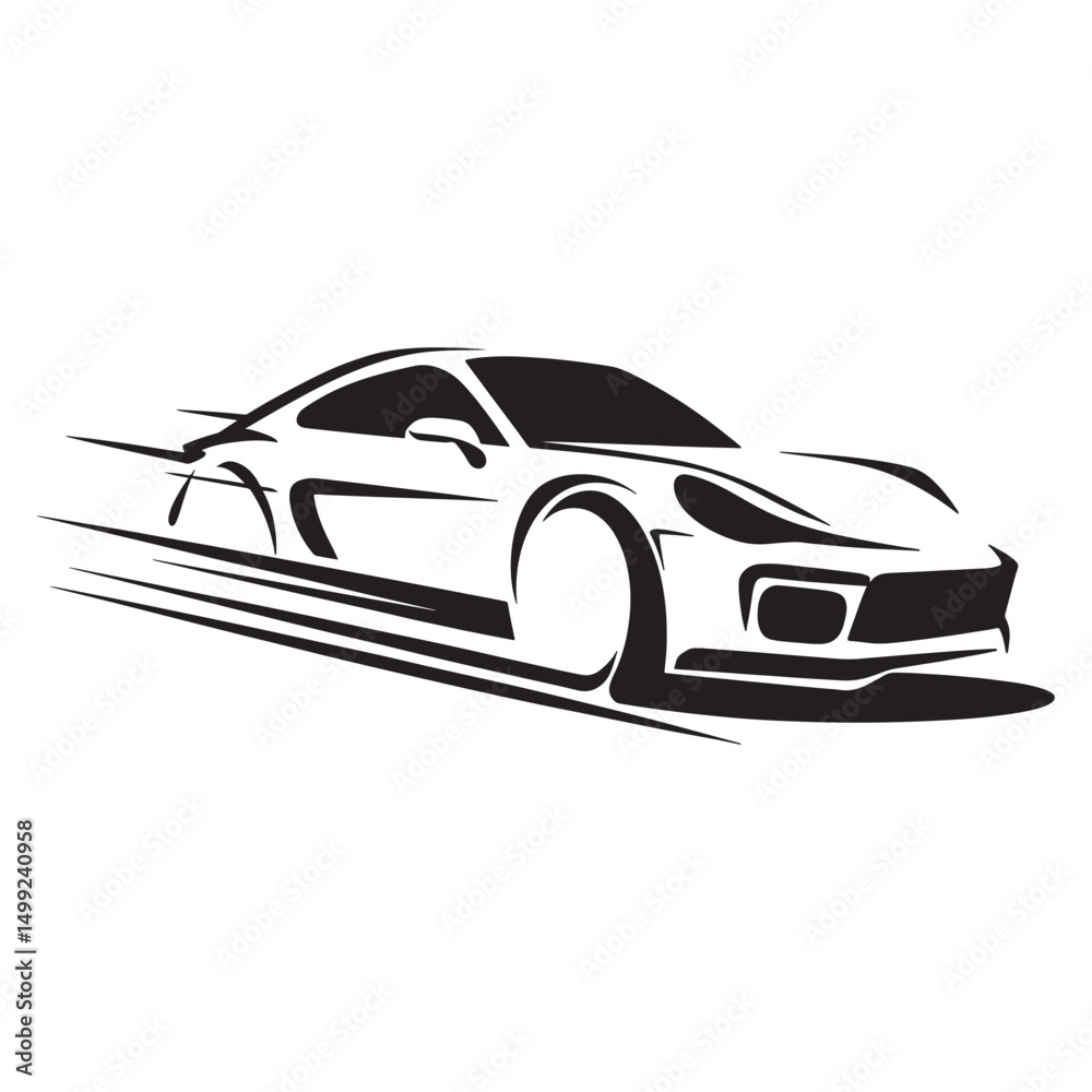 Obraz premium Car Logo Design Vector