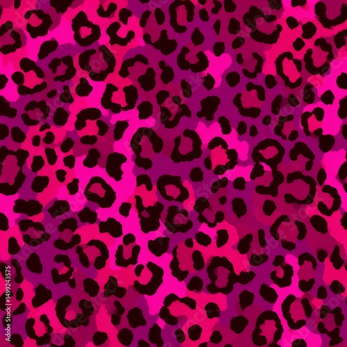 Pink and black leopard prin...
