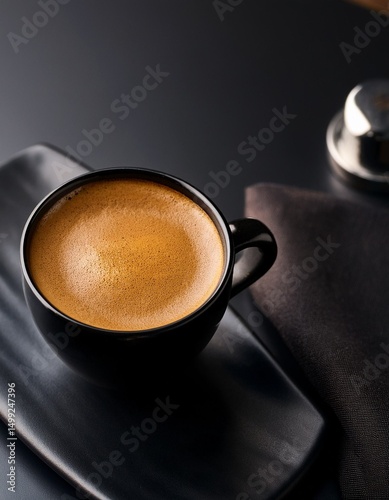 Obraz na płótnie Espresso coffee on the table