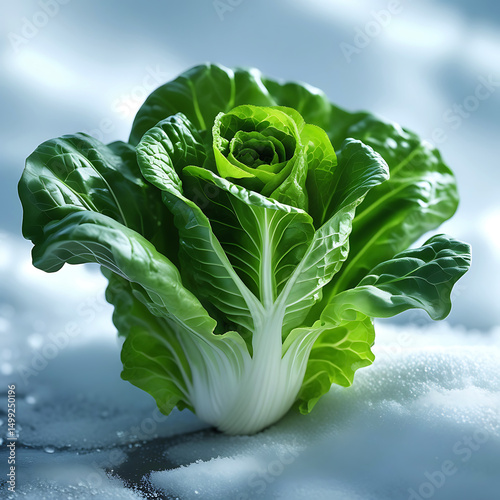 Fresh Bok Choy, Vibrant Green Vegetable, Perfect for Healthy Eating