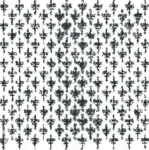 Noisy texture with big dirty crossed spots