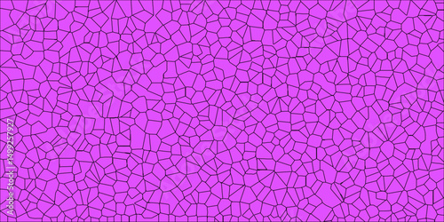 Web-like structure with varying polygon sizes and shapes

