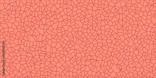 Artistic interpretation of networked patterns in irregular forms

