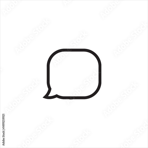 message  icon vector