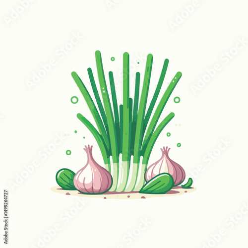 plant, green, chives, fresh, agriculture, rural, colorful, nature, garden, view, spring, scenery, growth, park, urban, leaf, season, beautiful, scent, allium, schoenoprasum, seed, vivid, species, zuri