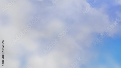 White clouds motion graphic clouds effects on Blue Sky, Cloud, Transition, Smoke, Storm, Weather
