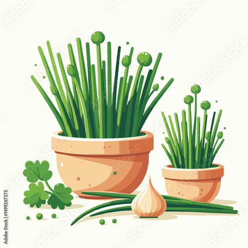 plant, green, chives, fresh, agriculture, rural, colorful, nature, garden, view, spring, scenery, growth, park, urban, leaf, season, beautiful, scent, allium, schoenoprasum, seed, vivid, species, zuri