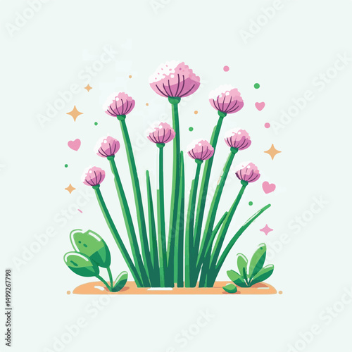 plant, green, chives, fresh, agriculture, rural, colorful, nature, garden, view, spring, scenery, growth, park, urban, leaf, season, beautiful, scent, allium, schoenoprasum, seed, vivid, species, zuri