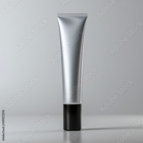 A tube of makeup is sitting on a table