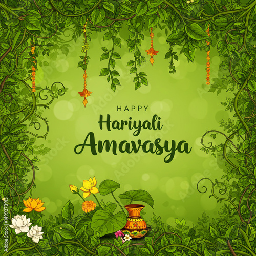 Happy Hariyali Amavasya Gre...