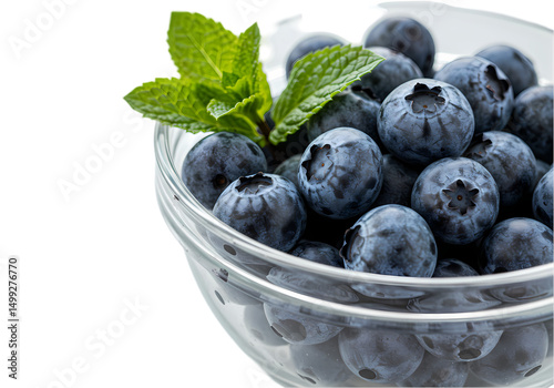 Fresh Blueberries Juicy AntioxidantRich Berries isolated on transparent background photo