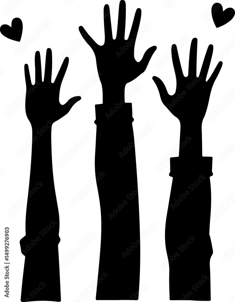 Obraz premium Human Rights Day Global Unity vector