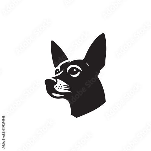 **"Distinctive Xoloitzcuintli Vector Silhouette: Sleek Mexican Hairless Dog Design Featuring Unique Profile, Smooth Coat, and Alert Stance in Clean, Minimalist Style for Crafts and Digital Art"**
