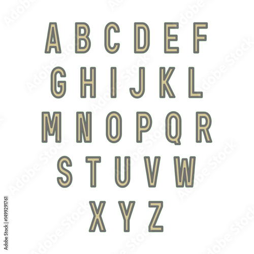 vector alphabet set
