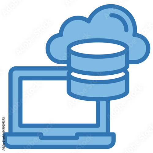 Cloud Database Icon