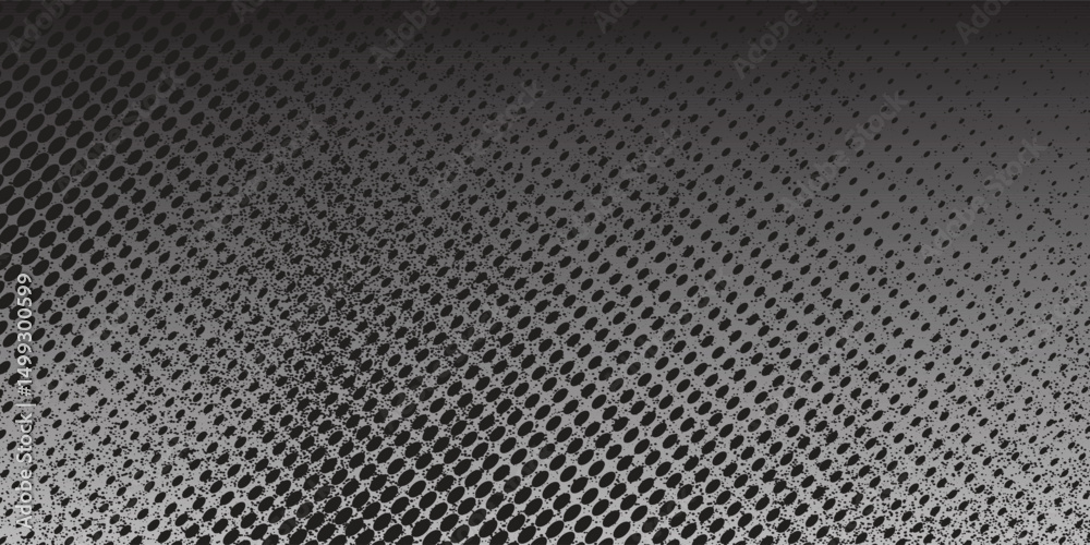 Obraz premium Dotwork abstract background, black grain texture, Abstract stipple sand effect, gradient backdrop from dots.