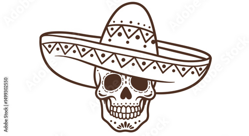 cowboy hat with mexican hat