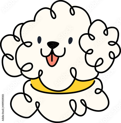 Poodle Dog Face