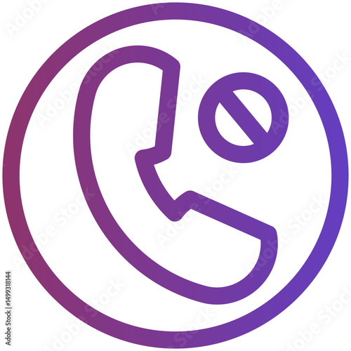 Blocked Gradient Icon