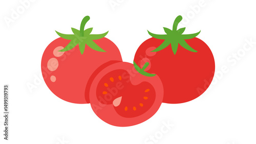 tomato isolated 