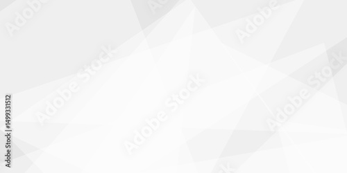  polygons as background geometric style with simple lines and corners, polygons as background paper texture.Abstract background with white and gray and geometric style with simple lines and corners,