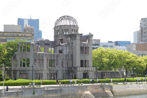 広島平和記念公園の原爆ドーム