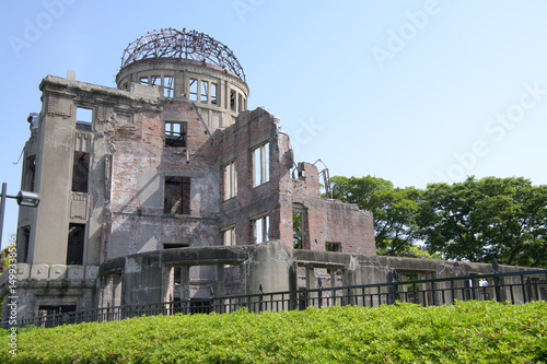 広島平和記念公園の原爆ドーム