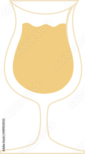 Yellow Juice in Glass