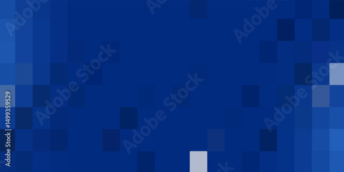 Abstract dark blue random pixel background,eps10