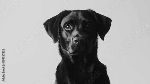 Black Lab Portrait