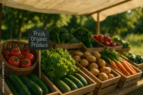 Vibrant Farmer's Market Organic Produce
