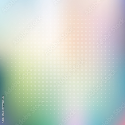 Soft Bloomy Pastel Haze, Trendy Gradient Mesh Background, Editable Vector for Elegant Design