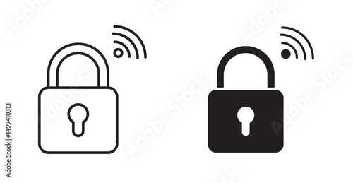 Smart lock icon