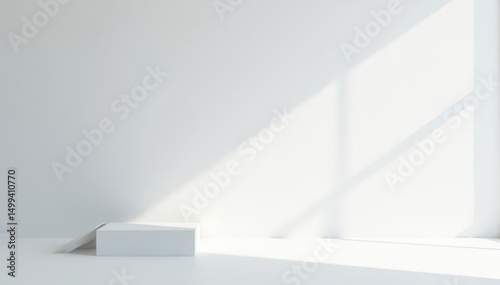 Wallpaper Mural White surface, subtle lighting, flawless texture, smooth, white Torontodigital.ca