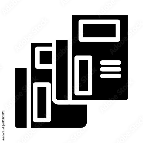 news glyph icon