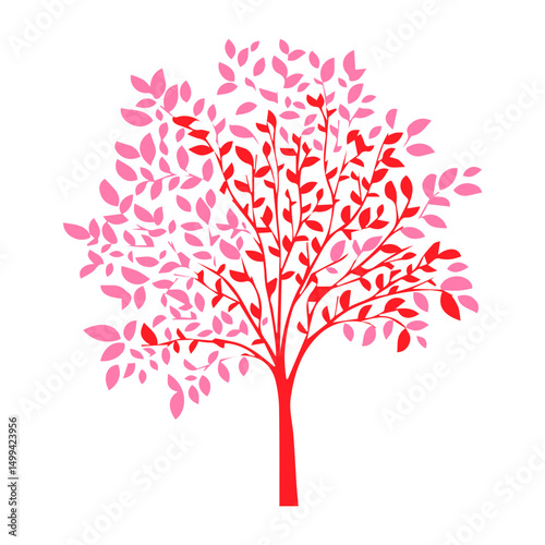 silhouette tree icon
