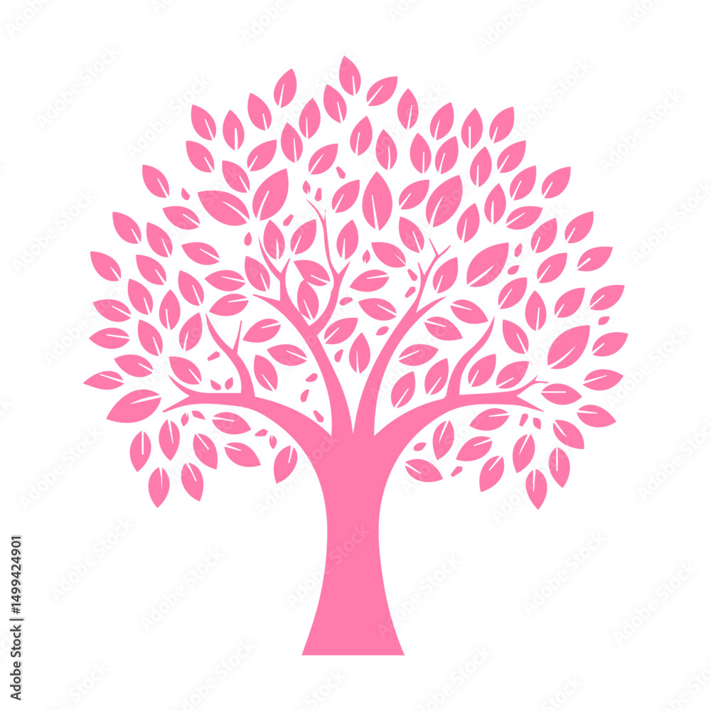 Obraz premium silhouette tree icon