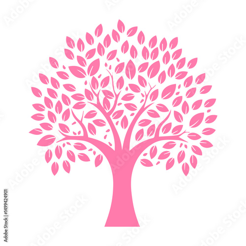 silhouette tree icon