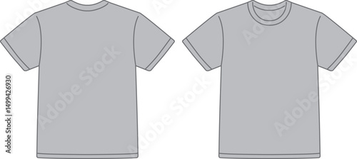 Tシャツ　グレー　灰色