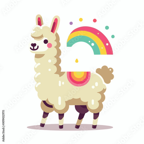 animal, llama, mammal, nature, alpaca, farm, cute, lama, wool, vector, pet, illustration, domestic, fluffy, peru, portrait, wildlife, cartoon, isolated, fur, graphic, zoo, character, furry, funny, out