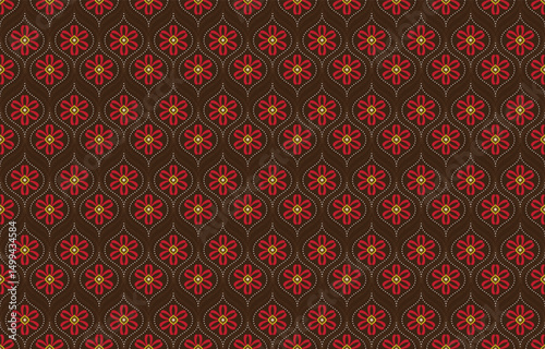 Peruvian american indian pattern tribal ethnic motifs geometric vector background. Modern native american tribal motifs textile print ethnic traditional design. Navajo symbols clothes print.