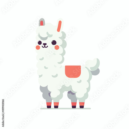 animal, llama, mammal, nature, alpaca, farm, cute, lama, wool, vector, pet, illustration, domestic, fluffy, peru, portrait, wildlife, cartoon, isolated, fur, graphic, zoo, character, furry, funny, out