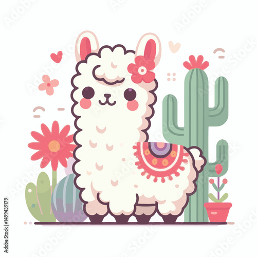 animal, llama, mammal, nature, alpaca, farm, cute, lama, wool, vector, pet, illustration, domestic, fluffy, peru, portrait, wildlife, cartoon, isolated, fur, graphic, zoo, character, furry, funny, out