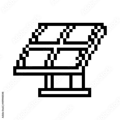 pixelate solar panel