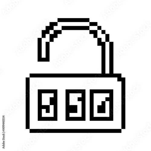 pixelate unlocked lock