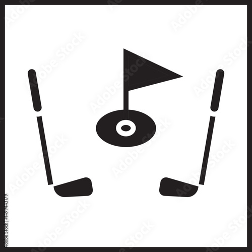 Golf Club Icon Design