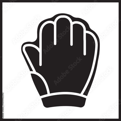 Baseball Glove Icon Design